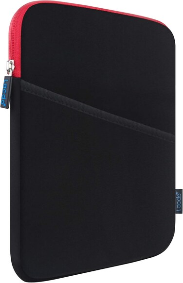 Lacdo Tablet Sleeve Case for 13 inch New iPad Pro M5 M4 2025-2024 13 inch iPad Air M3 M2 2025-2024 12.9" iPadPro 6 5 4 3 2022-2018 with Magic Keyboard and Smart Keyboard Folio Protective Bag Red