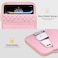 Lacdo Tablet Sleeve Case for 13 inch iPad Pro M5 M4 2025-2024 13 inch iPad Air M3 M2 2025-2024 12.9 inch iPad Pro 6 5 4 3 with Magic Keyboard and Smart Keyboard Folio Protective Bag Sakura Pink