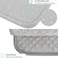 Lacdo iPad Mini 7 Sleeve, iPad Mini Case Bag Tablet Sleeve Case for iPad Mini 7 Samsung Galaxy Tab A7 Lite 8.7"  Galaxy Tab A 8.0" Protective Tablet Bag Water Repellent Gray