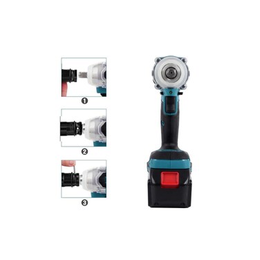 18V Cordless Impact Driver Kit with 2 Lithium Batteries, Charger, 17 Bits and Accessories