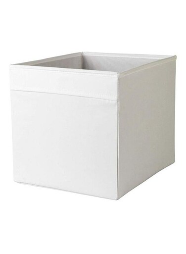 Drona Storage Box White 33 x 38 x 33cm