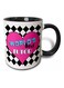 Worlds Best Tutor Pink Printed Ceramic Mug Multicolour