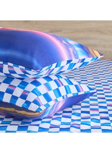 Box Gaming Racer 2-Piece Microfibre Pillow Cover Set 75 x 50 cm