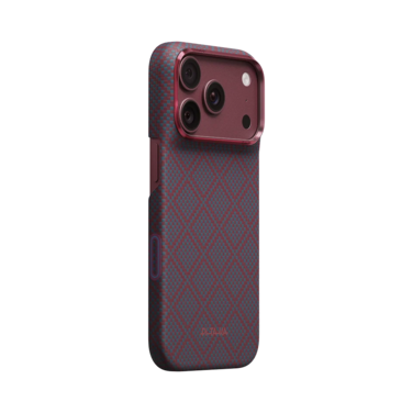 PITAKA ULTRA SLIM CASE (EDGE) IPHONE18/17 PRO MAX - BLUE'S RED-04 KI818P