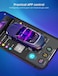 Govee Car LED Lights, Smart Interior Lights with App Control, RGB Inside Car Lights with DIY Mode and Music Mode, 2 Lines Design, 4 * 0.72ft Strip Lights for Cars with Car Charger, 12V