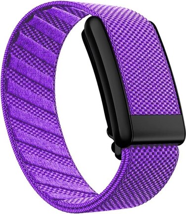 specton Soft Replacement Band Compitable with Whoop 4.0 Band   3.0 Stylish &amp; Affordable Replacement Strap   Comfortable &amp; Breathable Wristband, Including U shaped Black Connector Purple