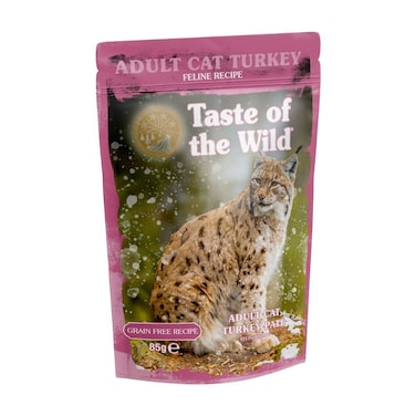 Taste of the Wild Cat Food Taste of the Wild Adult Cat Turkey Pat&ecirc; 85g &ndash; Wet Cat Food