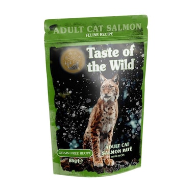 Taste of the Wild Cat Food Taste of the Wild Adult Cat Salmon Pat&ecirc; 85g &ndash; Wet Cat Food