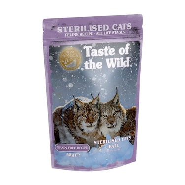 Taste of the Wild Cat Food Taste of the Wild Sterilised Cat Pat&eacute; 85g &ndash; Wet Cat Food