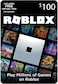 Roblox $100 Gift Card USA