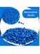 2kg Decorative Natural Blue Stones for Aquarium Gravel Vase Fillers and Fairy Garden Lawn