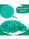 Vsell24 3Kg Small Green Stones Natural Polished Small Quartz Crystals Decorative Gravel for Aquarium, Fish Tank, Potted Plants, Succulents, Cactus, Bonsai, Terrarium, Fairy Garden&hellip;