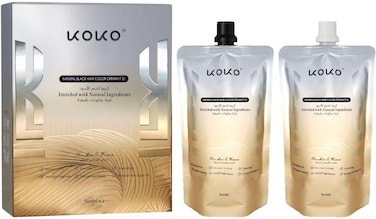 KOKO natural black hair color black 1000 ml