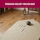 Home Dwell Prayer Mat 70 x 110 cm with Tasbeeh - Premium Soft Islamic Prayer Rug for Men & Women   Perfect for Daily Use & Gift