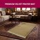 Home Dwell Prayer Mat 80 x 120 cm with Tasbeeh - Large Islamic Prayer Rug with Tasbeeh for Men & Women   Ideal for Comfortable Prayers