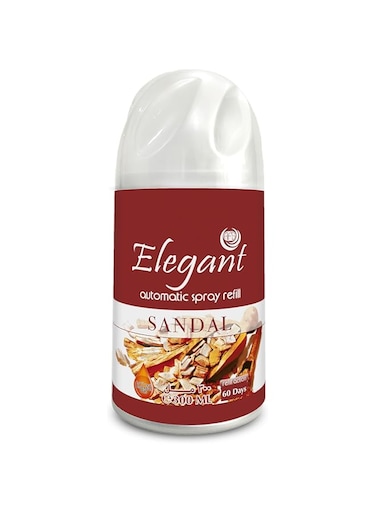Elegant Automatic Spray REFILL &ndash; Sweet Sandal &ndash; Air Freshener REFILL for Home And Bathroom &ndash; Perfumed Spray For Dispenser, Made With ESSENTIAL OILS