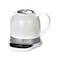 Electric Ceramic Arabic Coffee &amp; Tea Dallah - 1000W Smart Kettle with Digital Display - 1L