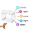 Display Case For Toys & Action Figures Storage Box Led Light Type Sound Activated