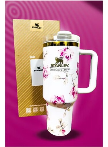 40oz Stainless Steel Travel Tumbler &acirc;&euro;&ldquo; Leakproof Lid, BPA-Free, Hot 16H/Cold 24H, Reusable Straw, Slim Fit, Dishwasher Safe, Ergonomic Handle