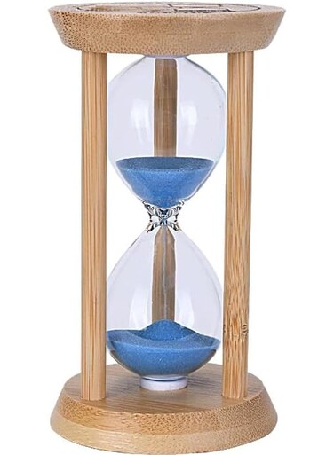 Sand Timers, Hourglass Sand Timers 30Min, Wooden Sandglass Timer for Toothbrush Timer Games Classroom Home Office Cooking&iuml;&frac14;&circ;Blue+30Min&iuml;&frac14;&permil;