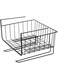 Dubai Gallery Under Shelf Hanging Storage Basket Black 28.5 X 19.5 X 26Centimeter