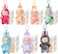 La-bubu Cute Bunny Plush Keychain Mystery Box - Soft Kawaii Bunny Doll with Clip-On Hook - Adorable Collectible Plushie Toy for Girls, Kids, Bags &amp; Gift (Blind Box Surprise)" 1PCS Random Color