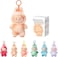 La-bubu Cute Bunny Plush Keychain Mystery Box - Soft Kawaii Bunny Doll with Clip-On Hook - Adorable Collectible Plushie Toy for Girls, Kids, Bags &amp; Gift (Blind Box Surprise)" 1PCS Random Color