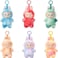 La-bubu Cute Bunny Plush Keychain Mystery Box - Soft Kawaii Bunny Doll with Clip-On Hook - Adorable Collectible Plushie Toy for Girls, Kids, Bags &amp; Gift (Blind Box Surprise)" 1PCS Random Color