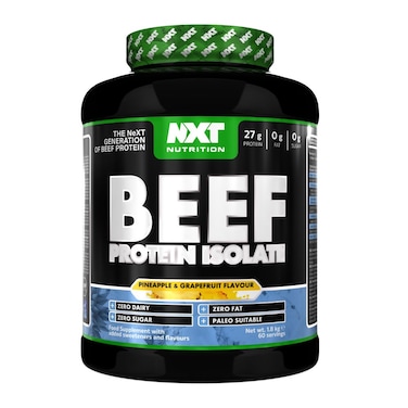 NXT Nutrition Beef Isolate, Pineapple &amp; Grapefruit, 4 LB