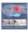 3D Lumbar Support Pillow for Sleeping, Lower Back Pain Relief, Sciatic Nerve Support, Ideal for Side Sleepers and Pregnancy Comfort