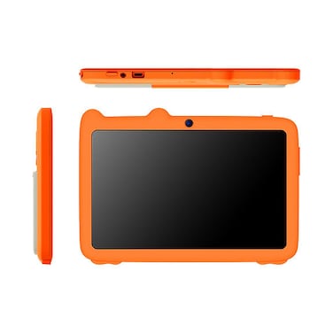 Orchid O-710 Kids Tablet - 7-Inch Android Tablet for Children   Pre-Installed Kids Software   Dual Camera   Wi-Fi   Parental Control   Educational &amp; Fun Learning Device (orange)
