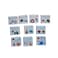 Kid's Early Learning animal, vegetable, color, action word, bird, transport, fruit, flower, shape, and number flash cards ( Set of 10 Pcs)