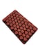 Brown 55-Piece Mini Hearts Silicone Chocolate Mold for Heart-Shaped Treats, Heart Shape Silicone Mould for Chocolate and Sugar Dough Creations