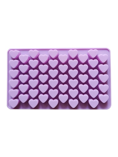 Pink Mini Heart Silicone Mold is a charming and versatile kitchen tool designed for making heart-shaped waffles, puddings, chocolates, ice cubes, and more