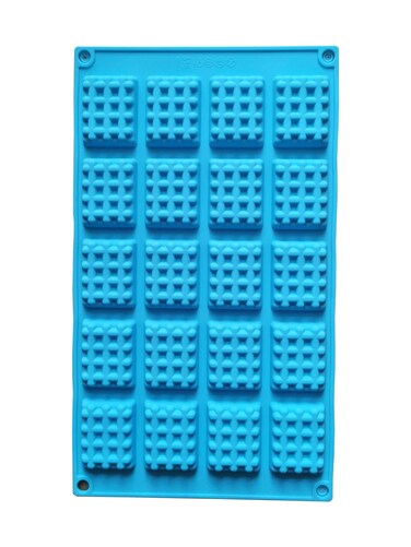 20-Count Silicone Candy Mould for Building Block Enthusiasts, Silicone Tray with Block Designs to make Your Own Candy with This Building Blocks Silicone Mold