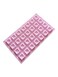 28-Cavity Rectangle Pink Silicone Soap Molds for Baking, Cavity Rectangle Silicone Molds for Soap Baking and Many More