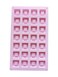 28-Cavity Rectangle Pink Silicone Soap Molds for Baking, Cavity Rectangle Silicone Molds for Soap Baking and Many More