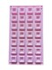 28-Cavity Rectangle Pink Silicone Soap Molds for Baking, Cavity Rectangle Silicone Molds for Soap Baking and Many More