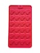Red Silicone Heart-Shaped Muffin Pan - 24-Cavity Non-Stick Mold for Cakes Candies Chocolate Jelly and DIY Desserts