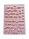 Arabic Alphabet Silicone Mold for Chocolate Sweets and Cake Decorating   Non-Stick Food-Grade and Heat-Resistant, Ideal for Baking Decorating and Creative Culinary Projects