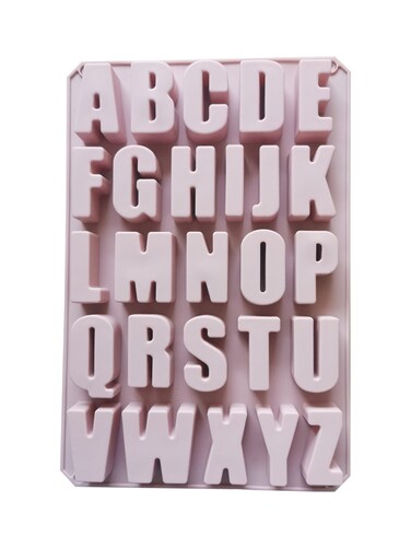 Reusable Alphabet Silicone Molds for Baking Cupcakes and Biscuit, Sugarcraft-Multi-Purpose Silicone Letters Mould