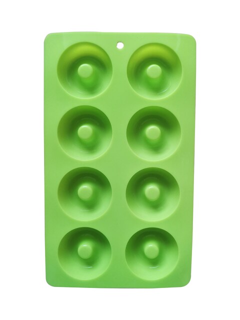 Mini Silicone Donut Mold Set &ndash; Eco-Friendly Silicone Donut Molds(Green)