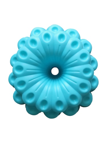 Blooming Silicone Cake Mould – Floral Inspired Baking Tool,Durable Blue Silicone Cake Mold ,Sculptural Elegance for Bakers