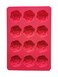Red Silicone 3D Flower Cake Mold &ndash; Perfect for Baking and Decorating, Ideal for Flower-Shaped Cakes &amp; Desserts