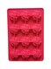 Red Silicone 3D Flower Cake Mold &ndash; Perfect for Baking and Decorating, Ideal for Flower-Shaped Cakes &amp; Desserts