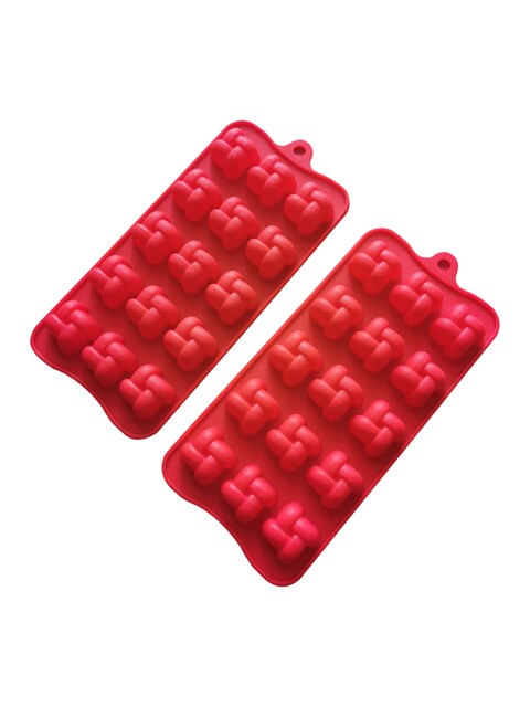 Set of 2 Rope Silicone Molds for Detailed Chocolate Creations, Rope Chocolate Silicone Mold for Precise Intricate Designs on Special Occasions