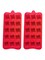 Set of 2 Rope Silicone Molds for Detailed Chocolate Creations, Rope Chocolate Silicone Mold for Precise Intricate Designs on Special Occasions