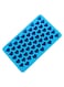 Blue Heart-Shaped 55-Cavity Silicone Mold for Homemade Treats – Perfect for Chocolate & Gummies
