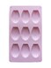 9-cavity silicone baking mold, perfect for creating elegant madeleine shells, cookies, and assorted desserts
