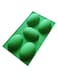 Durable Silicone Mold for Creative Five Easter Egg Shapes - Ideal for Baking and Crafting,Easter Egg Silicone Mould with 5 Unique Patterns - Perfect for Festive Treats and Fun(Green)